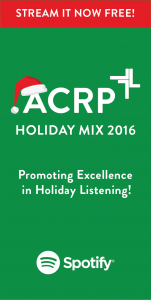 Stream the ACRP 2016 Holiday Mix Free