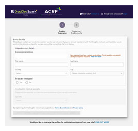 DrugDev, ACRP Platform